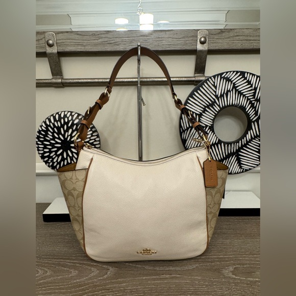 Coach Rori shoulder bag in colorblock - Picture 1 of 16
